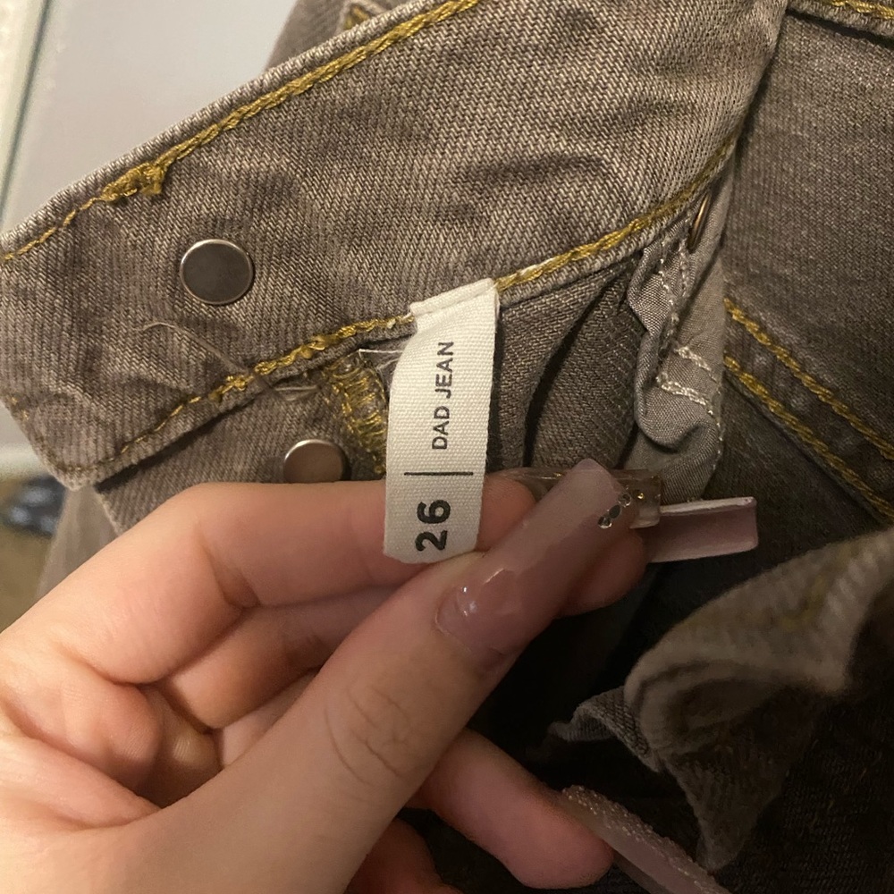 Pacsun Brown dad jeans